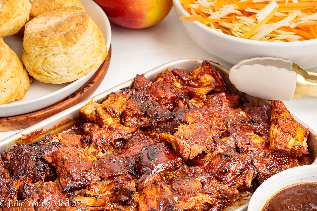 Country Style Pork Ribs with Apple Cider BBQ Sauce