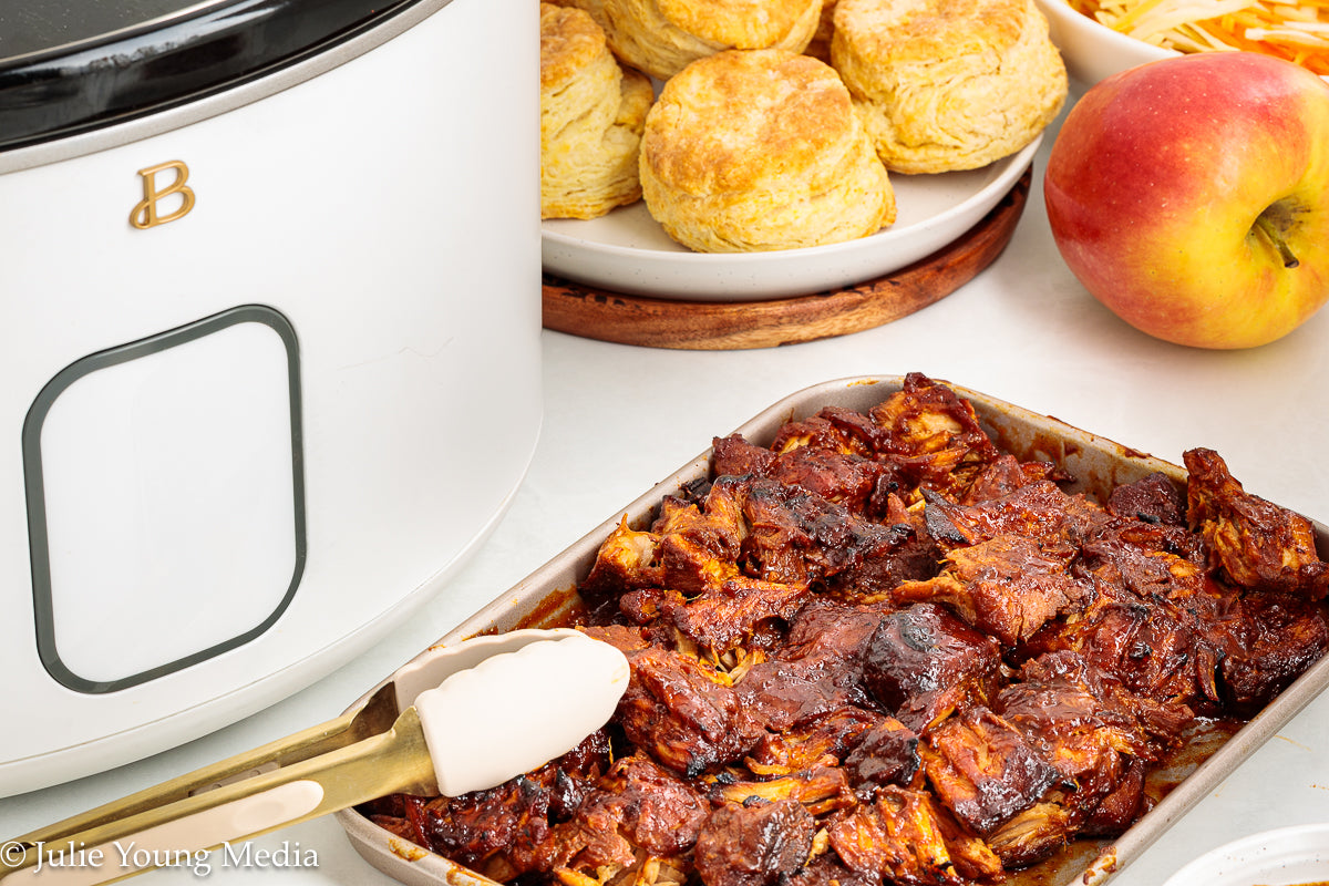 Country Style Pork Ribs with Apple Cider BBQ Sauce