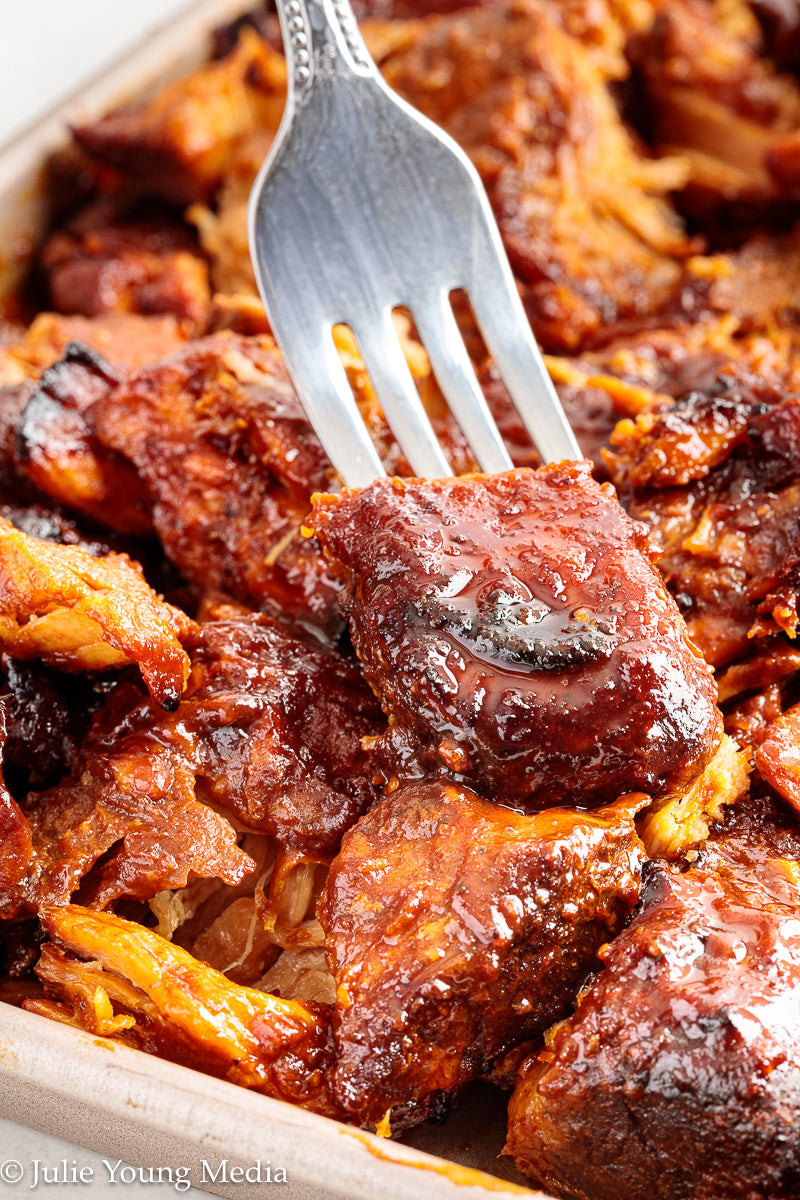 Country Style Pork Ribs with Apple Cider BBQ Sauce