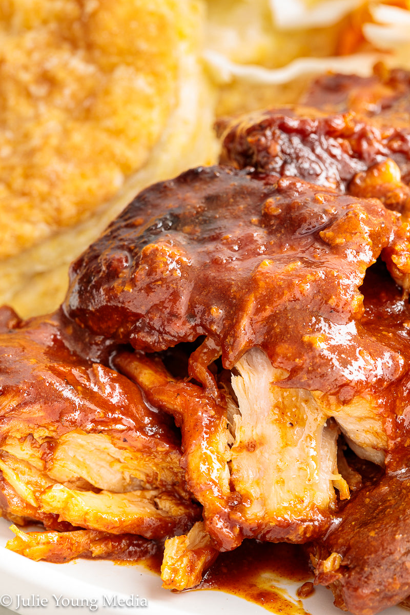 Country Style Pork Ribs with Apple Cider BBQ Sauce