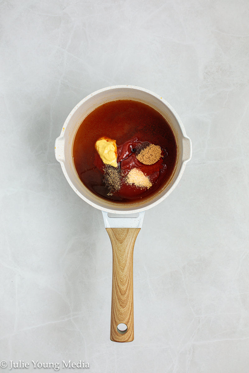 Country Style Pork Ribs with Apple Cider BBQ Sauce