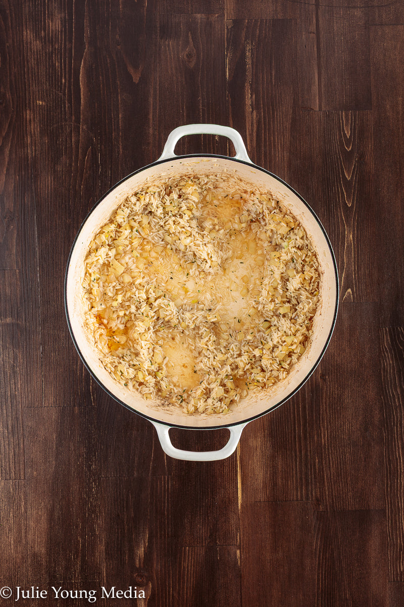 Creamy Chicken and Mushroom Rice