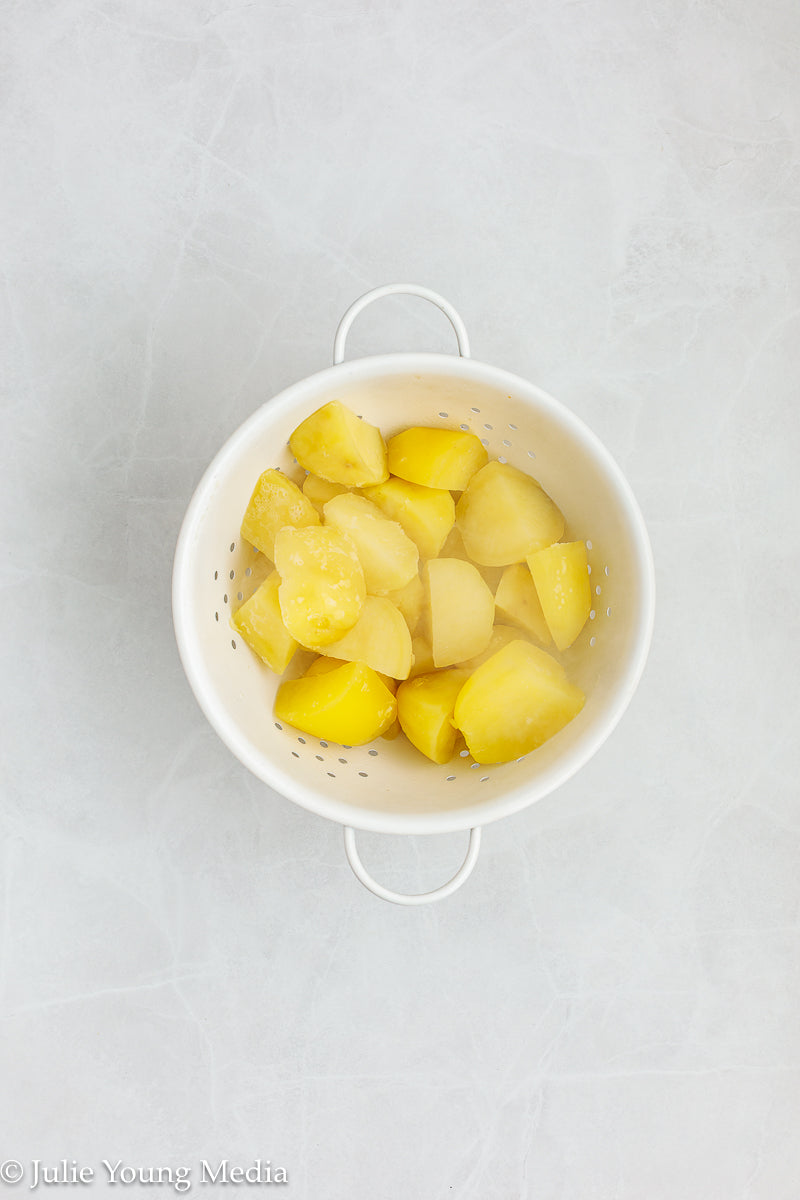 Crispy Pesto Roast Potatoes
