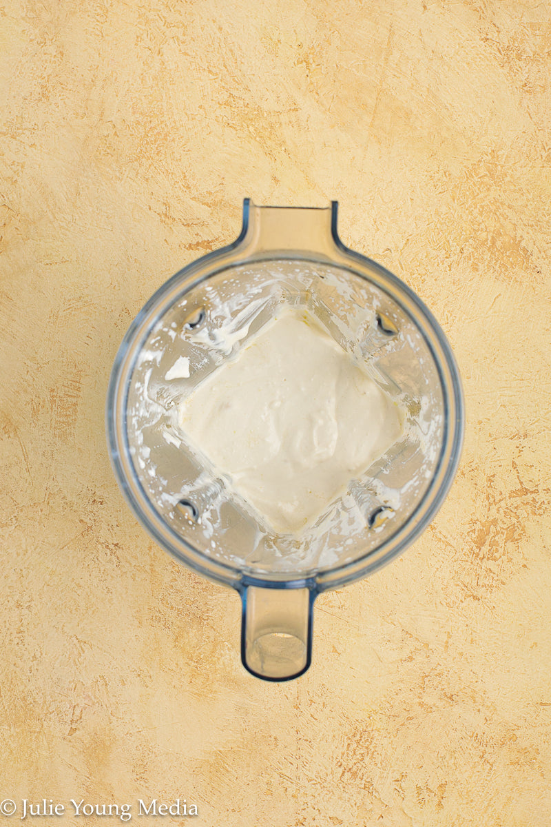 Cucumber Tomato Noodle Salad with Creamy Feta Dressing