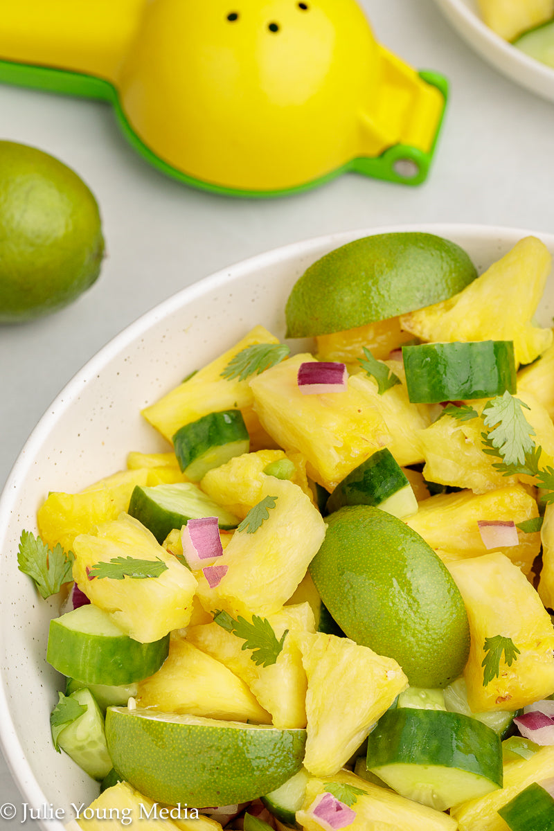 Cucumber and Pineapple Salad