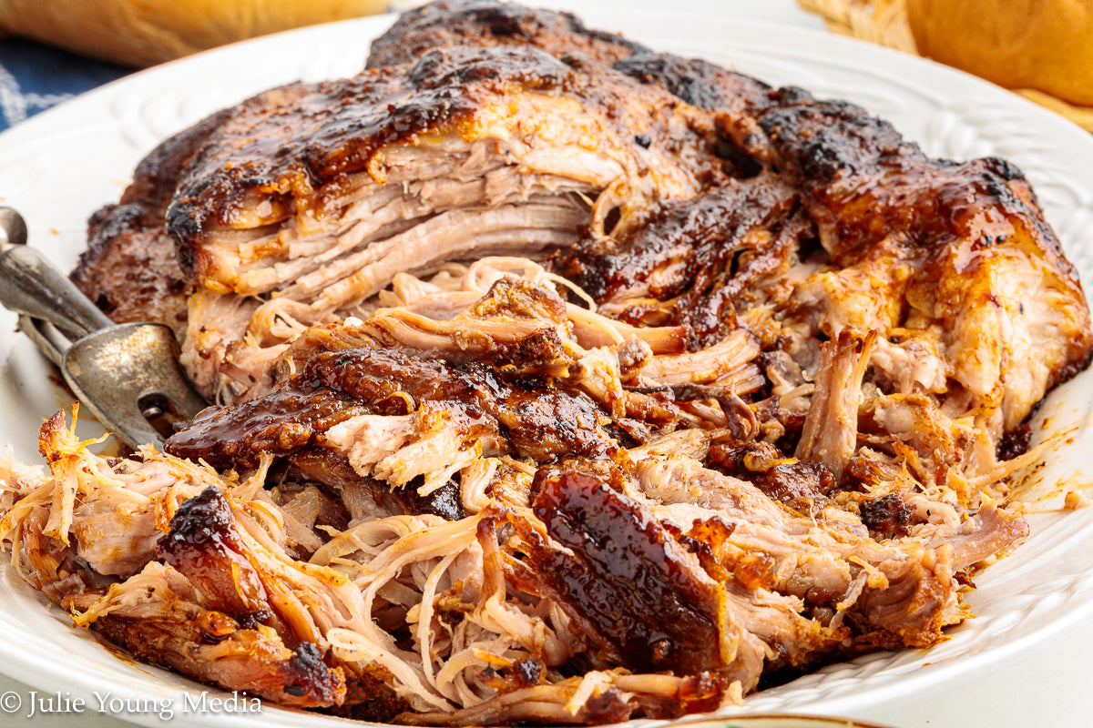 Dutch Oven Pork Butt (Dutch Oven Shredded Pork)