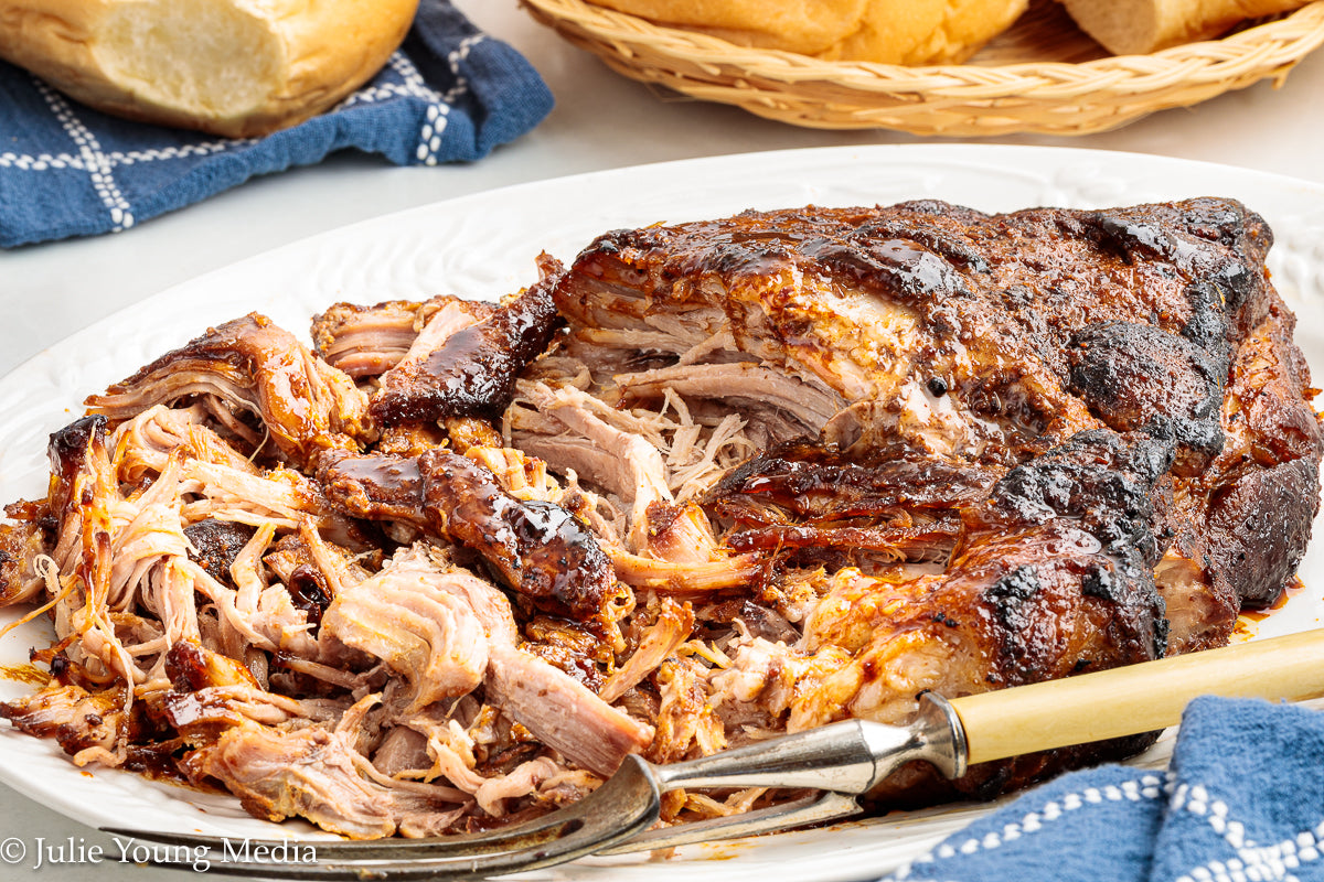 Dutch Oven Pork Butt (Dutch Oven Shredded Pork)