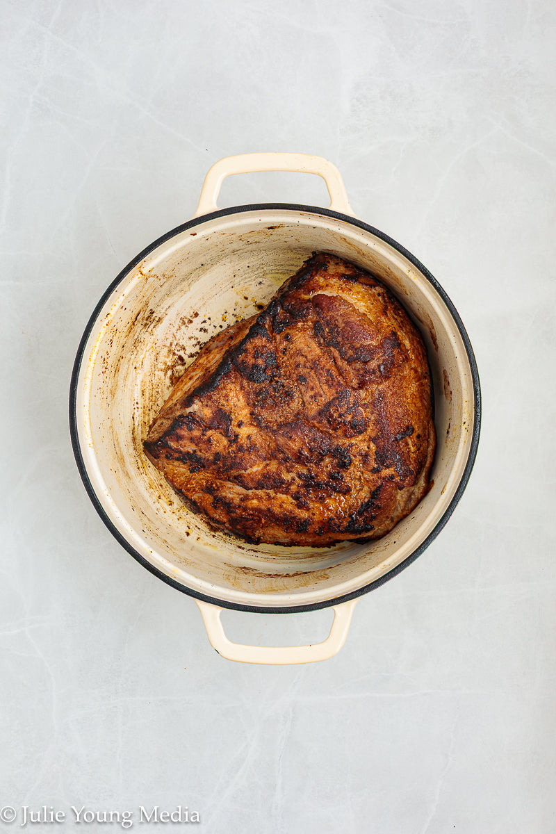 Dutch Oven Pork Butt (Dutch Oven Shredded Pork)