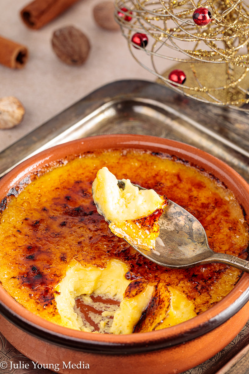 Eggnog Creme Brulee