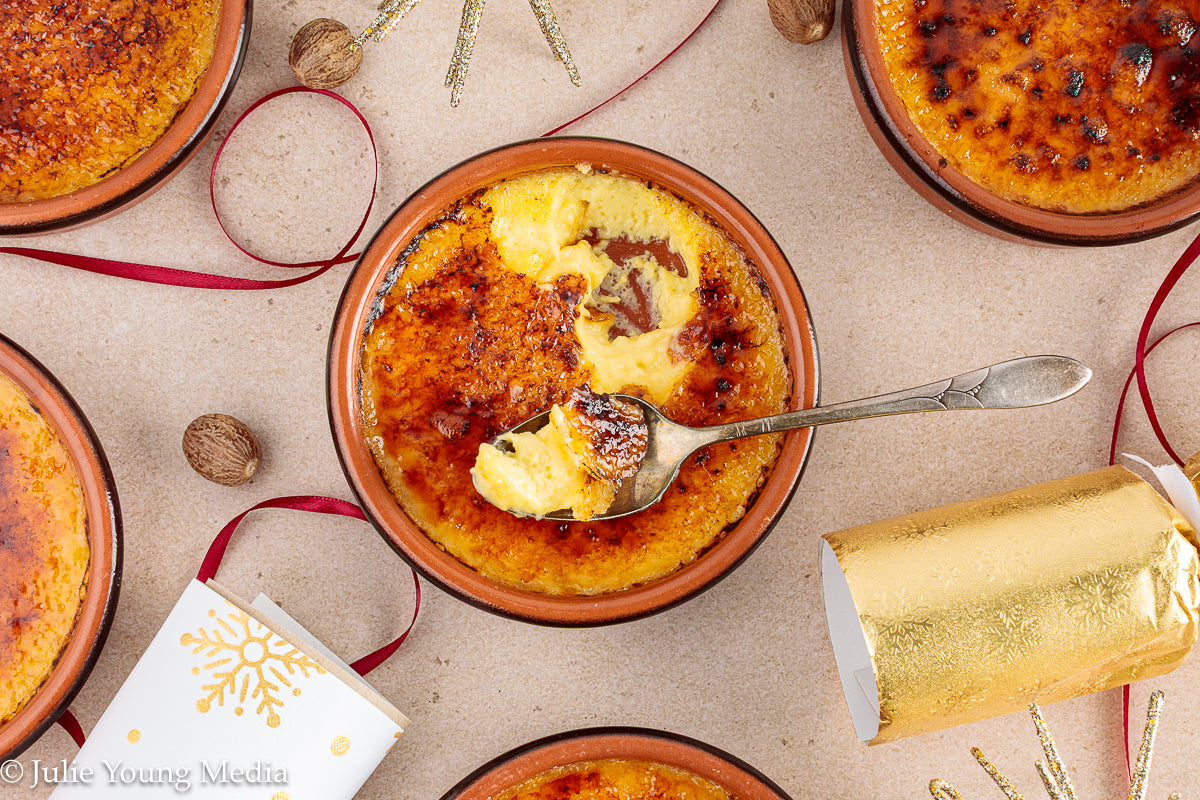 Eggnog Creme Brulee