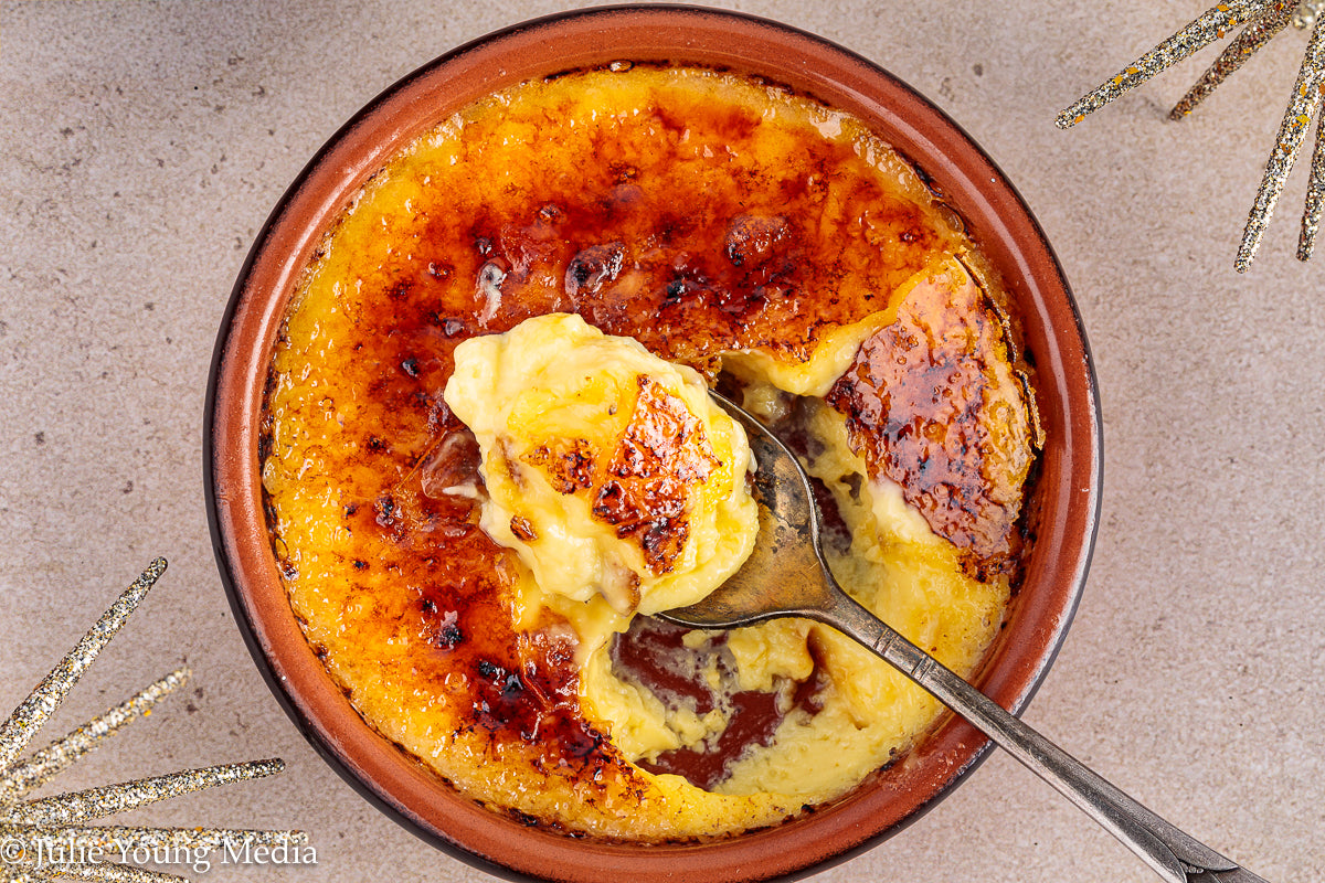 Eggnog Creme Brulee