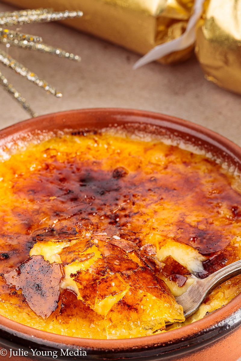 Eggnog Creme Brulee