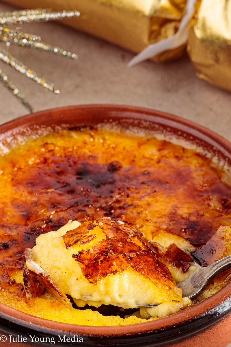 Eggnog Creme Brulee