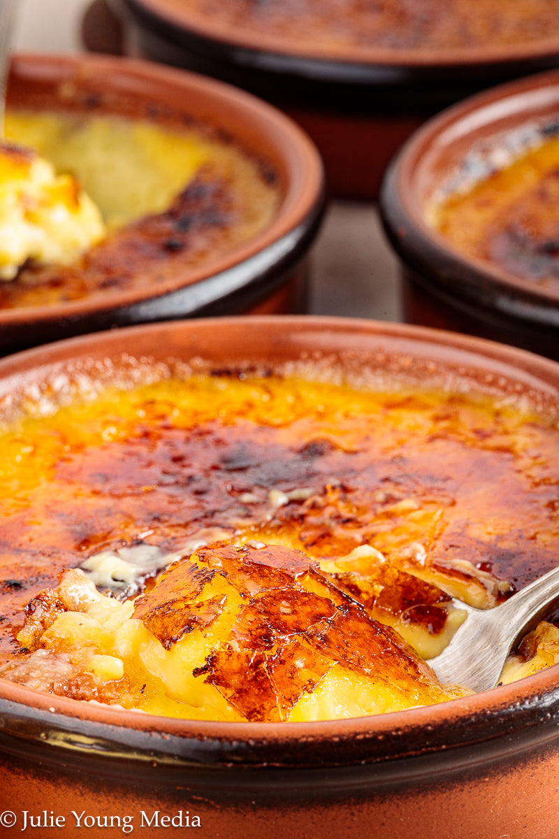 Eggnog Creme Brulee