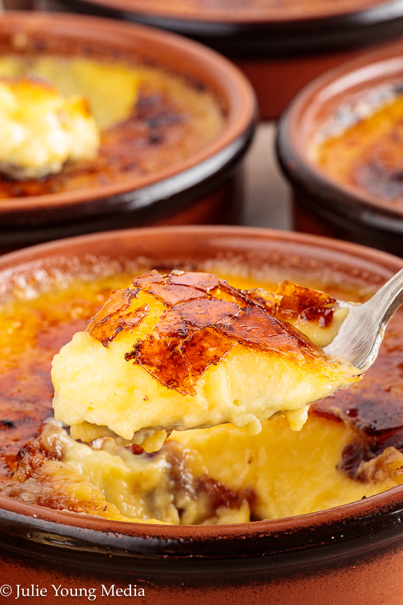 Eggnog Creme Brulee