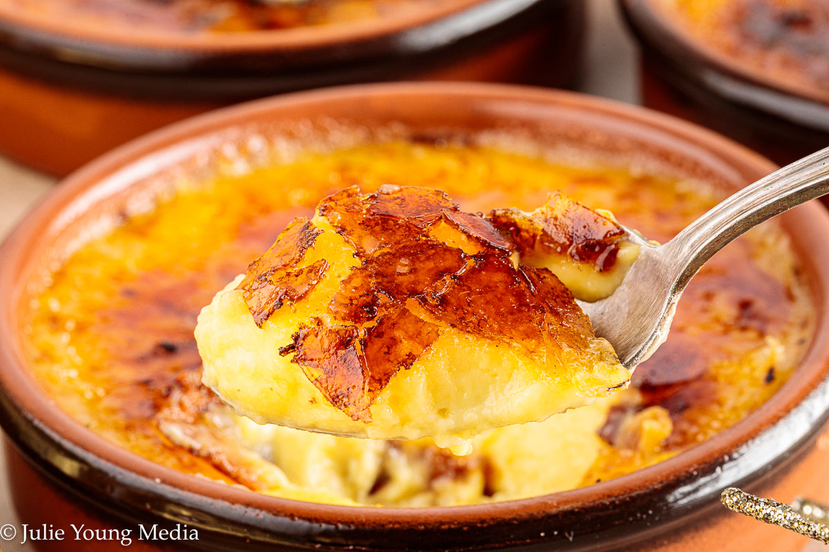 Eggnog Creme Brulee