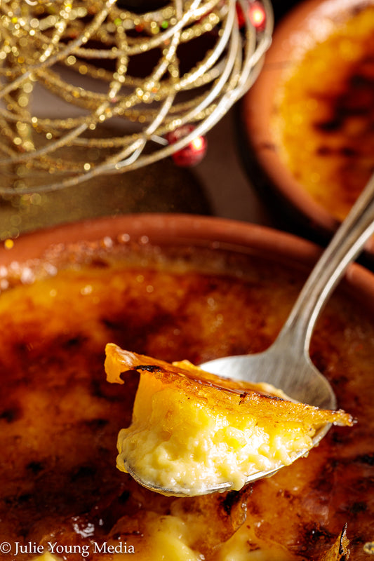 Eggnog Creme Brulee