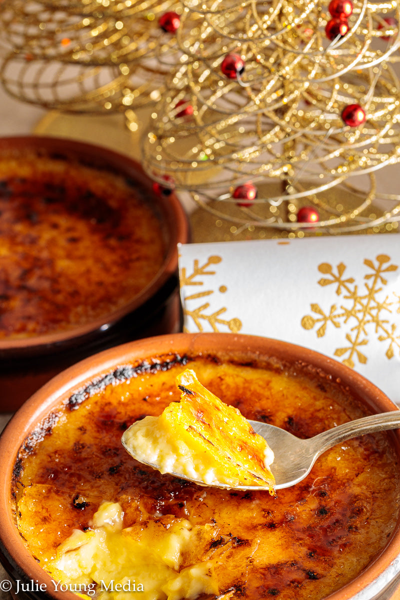Eggnog Creme Brulee