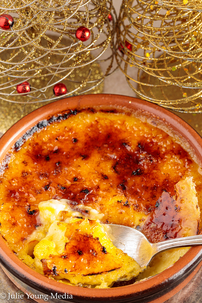 Eggnog Creme Brulee
