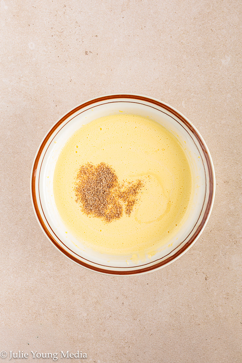 Eggnog Creme Brulee