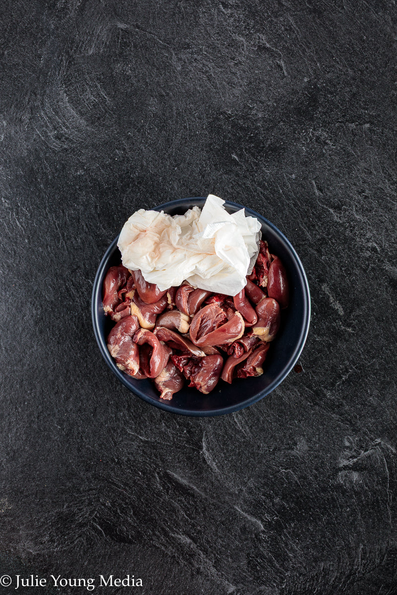 Grilled Teriyaki Chicken Hearts