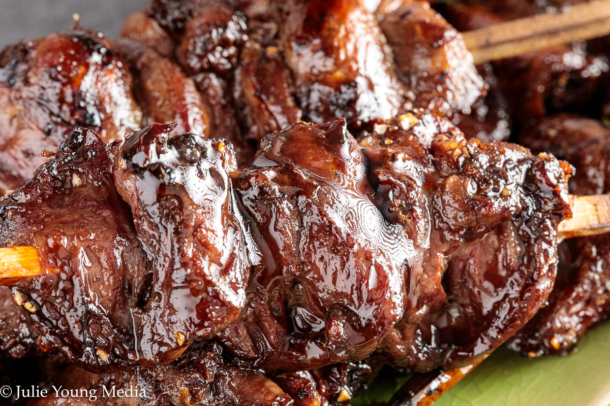 Grilled Teriyaki Chicken Hearts
