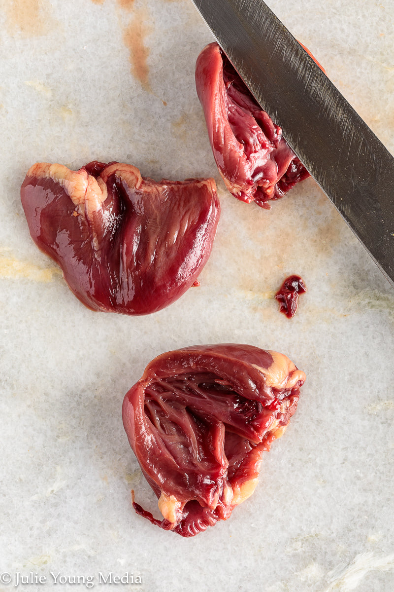 Grilled Teriyaki Chicken Hearts