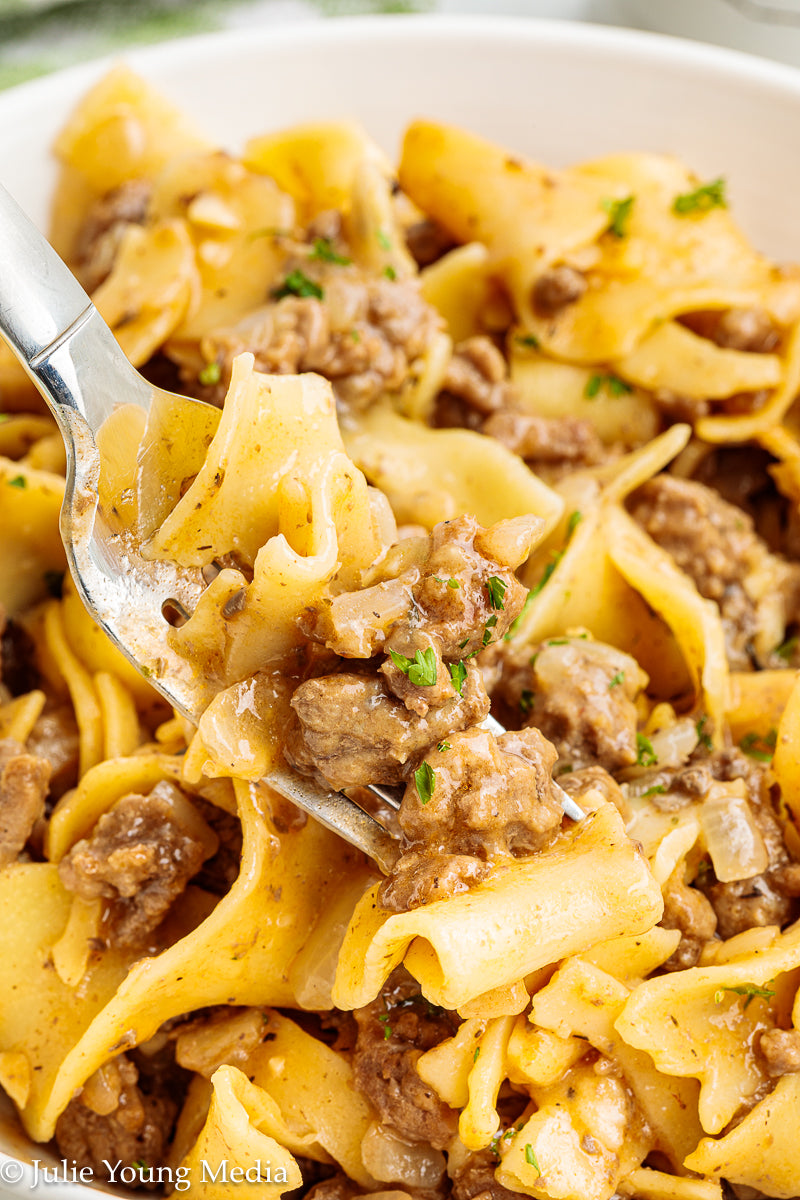 Ground Beef Noodles