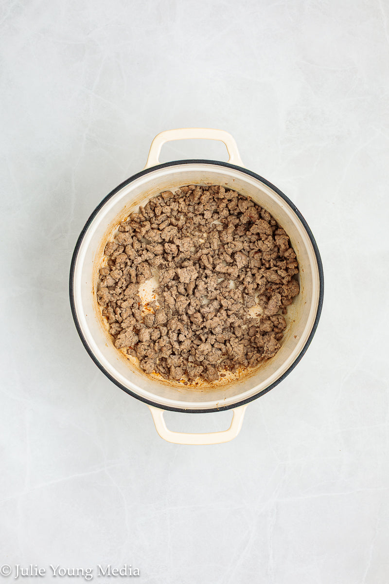 Ground Turkey Soup