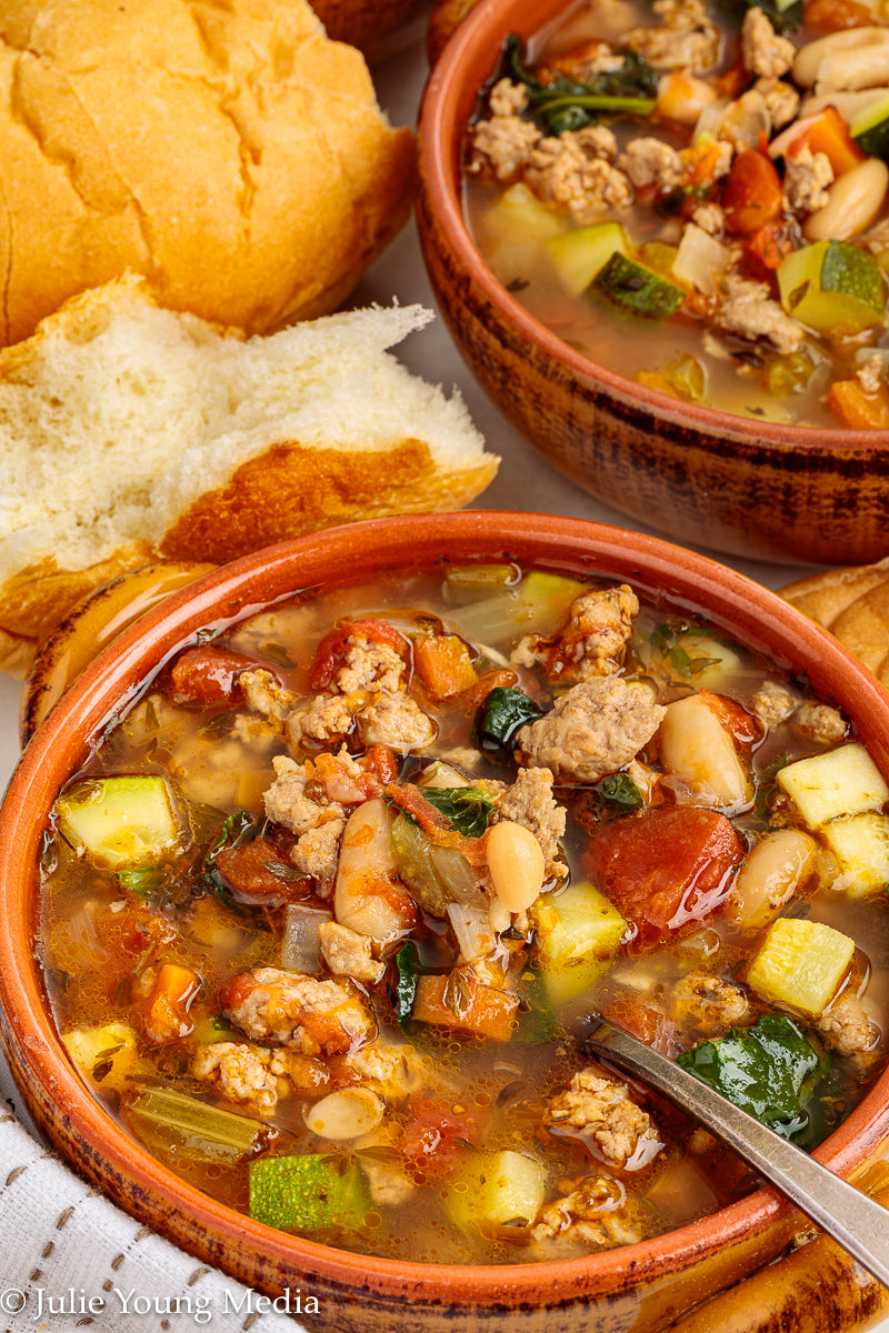 Ground Turkey Soup