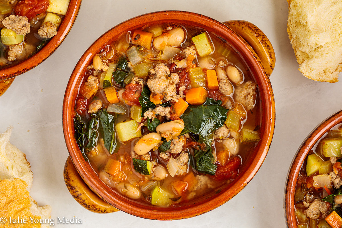 Ground Turkey Soup