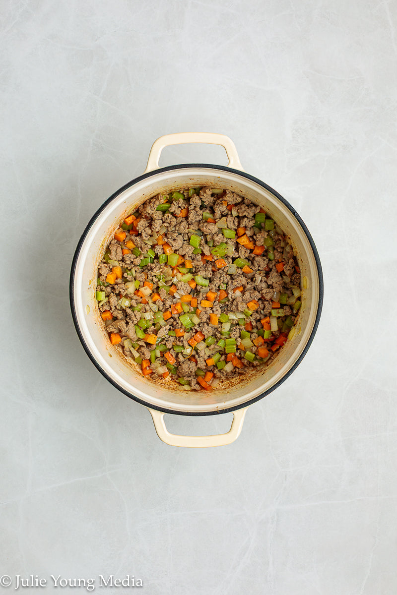 Ground Turkey Soup