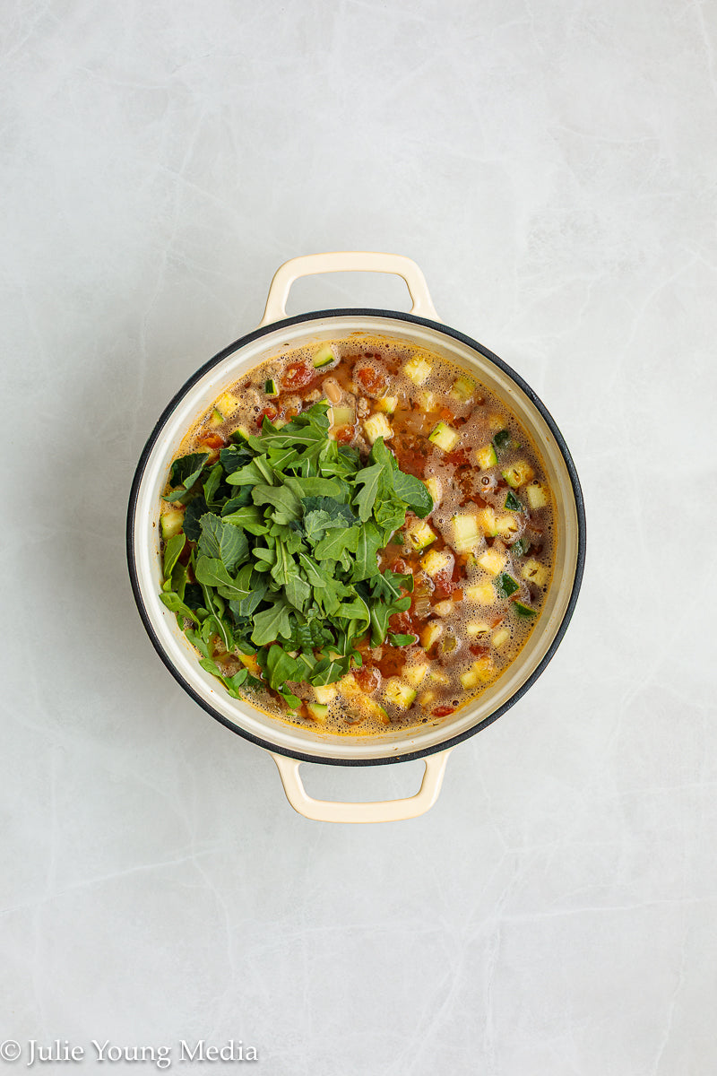 Ground Turkey Soup