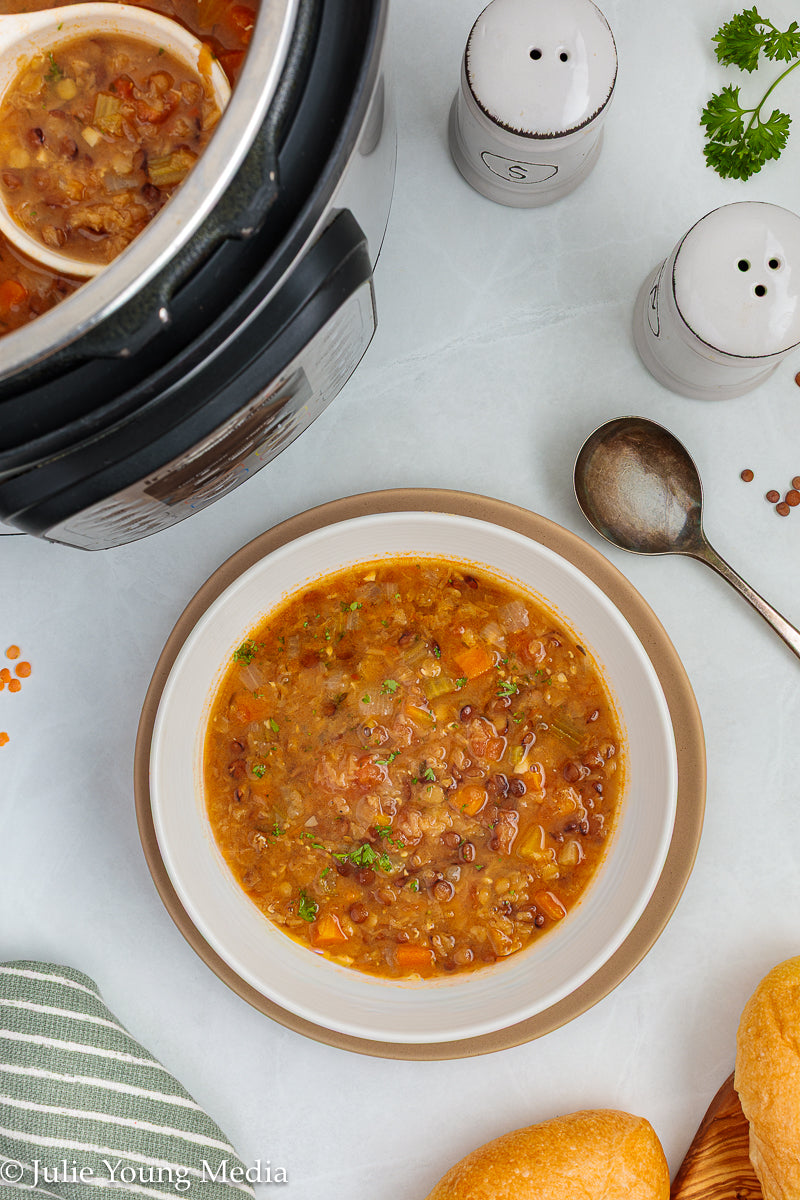Instant Pot Lentil Soup