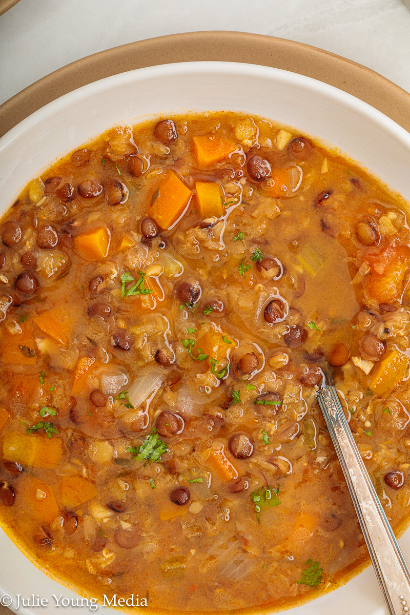 Instant Pot Lentil Soup