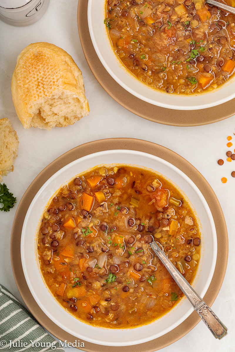 Instant Pot Lentil Soup