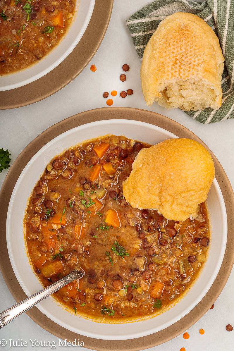 Instant Pot Lentil Soup