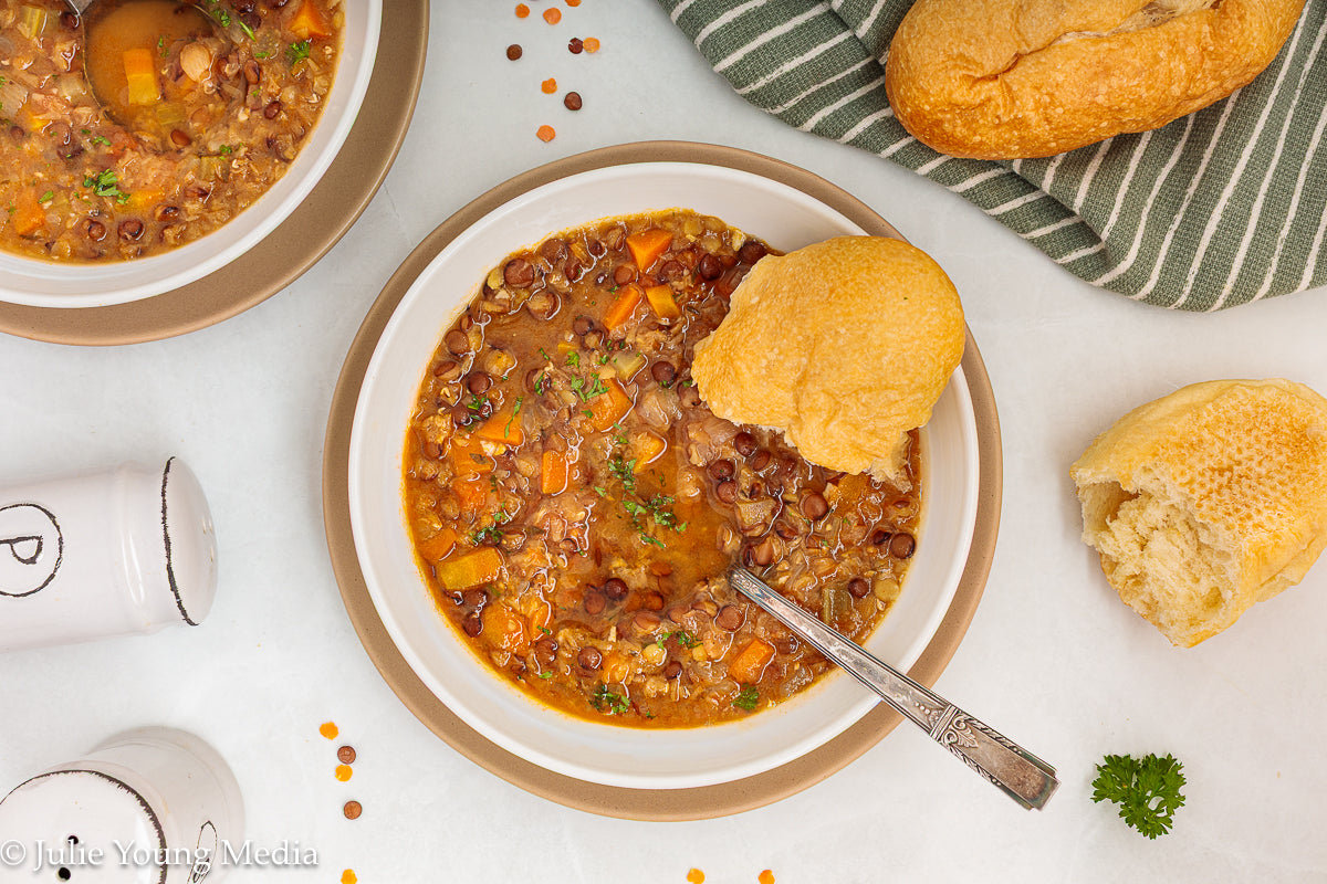 Instant Pot Lentil Soup