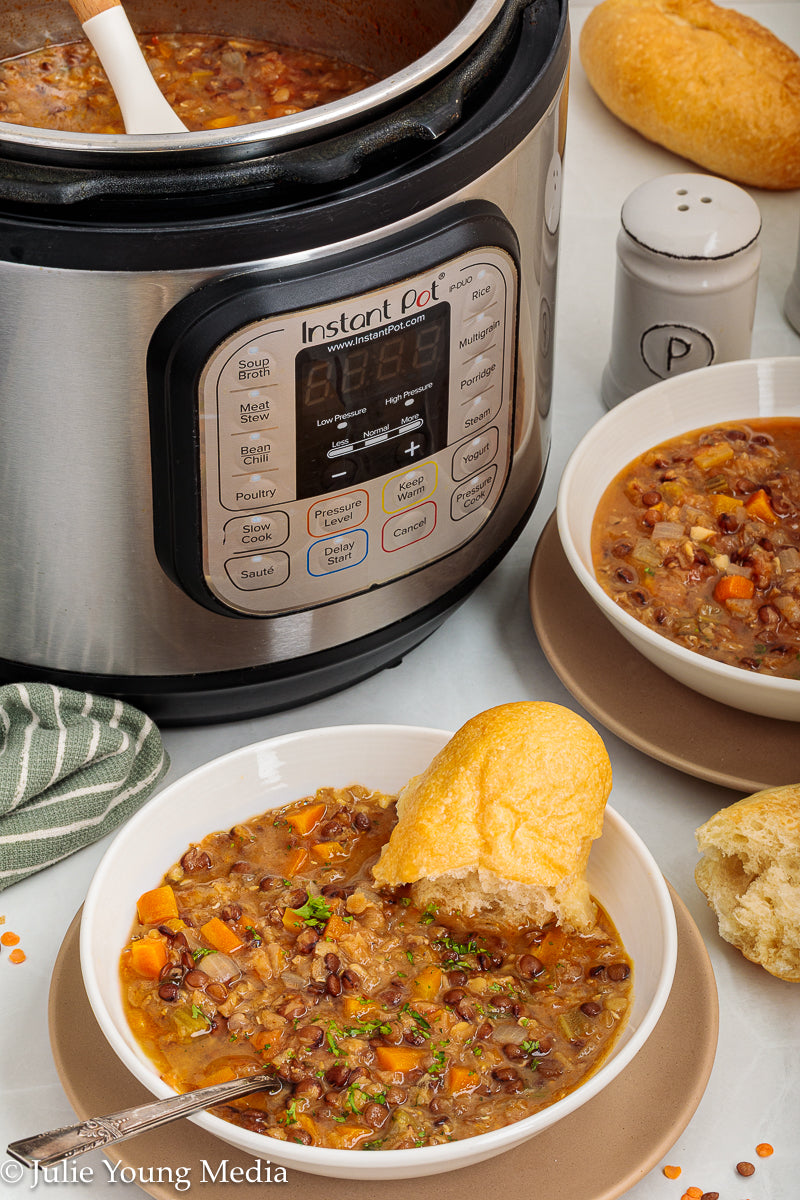Instant Pot Lentil Soup