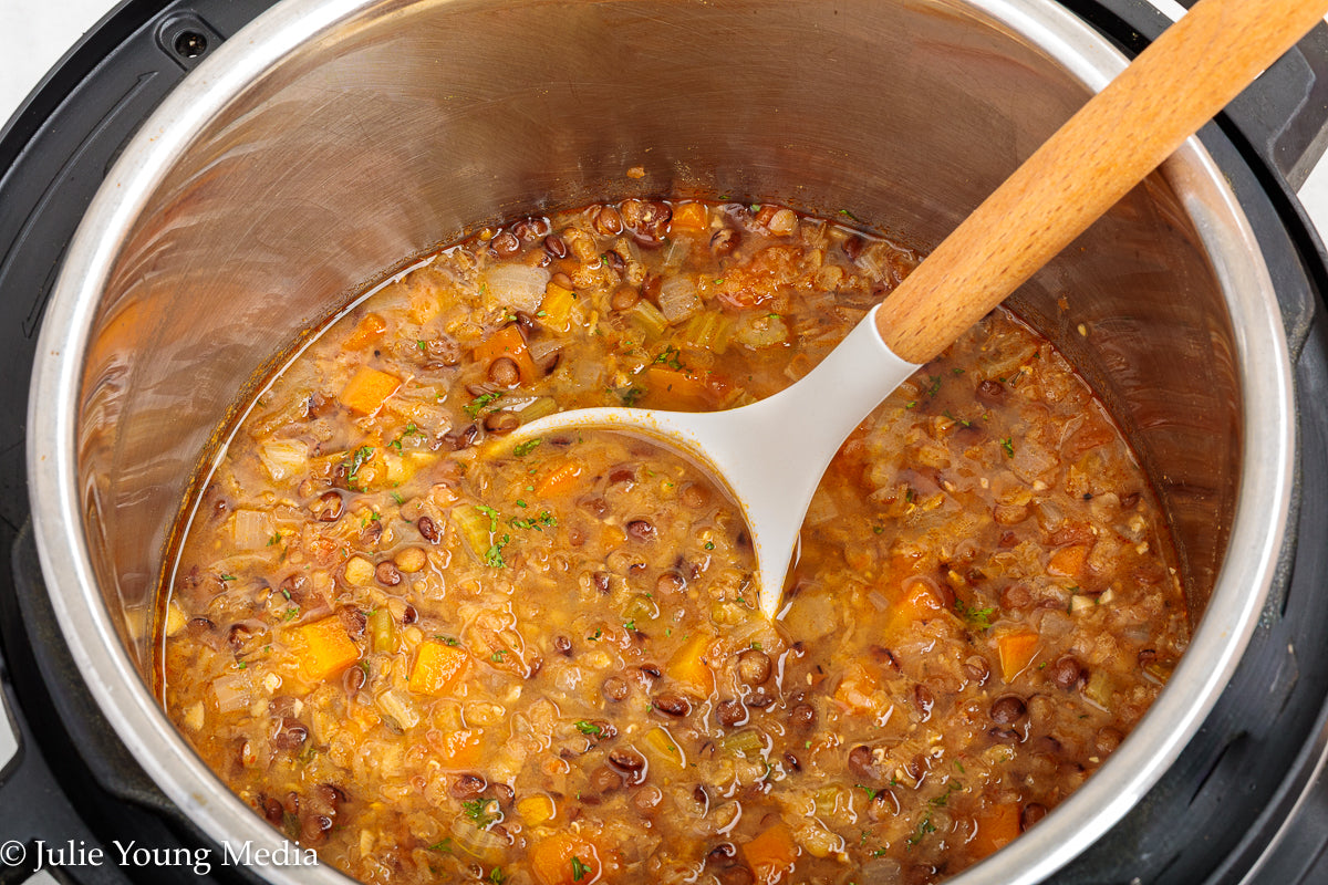 Instant Pot Lentil Soup