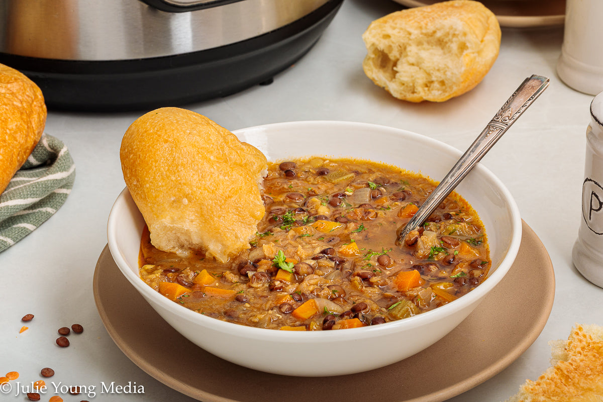 Instant Pot Lentil Soup