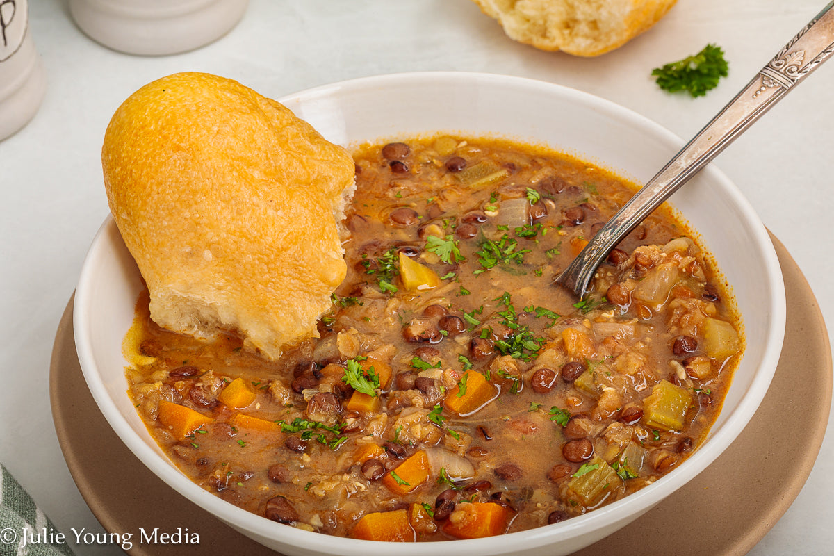 Instant Pot Lentil Soup