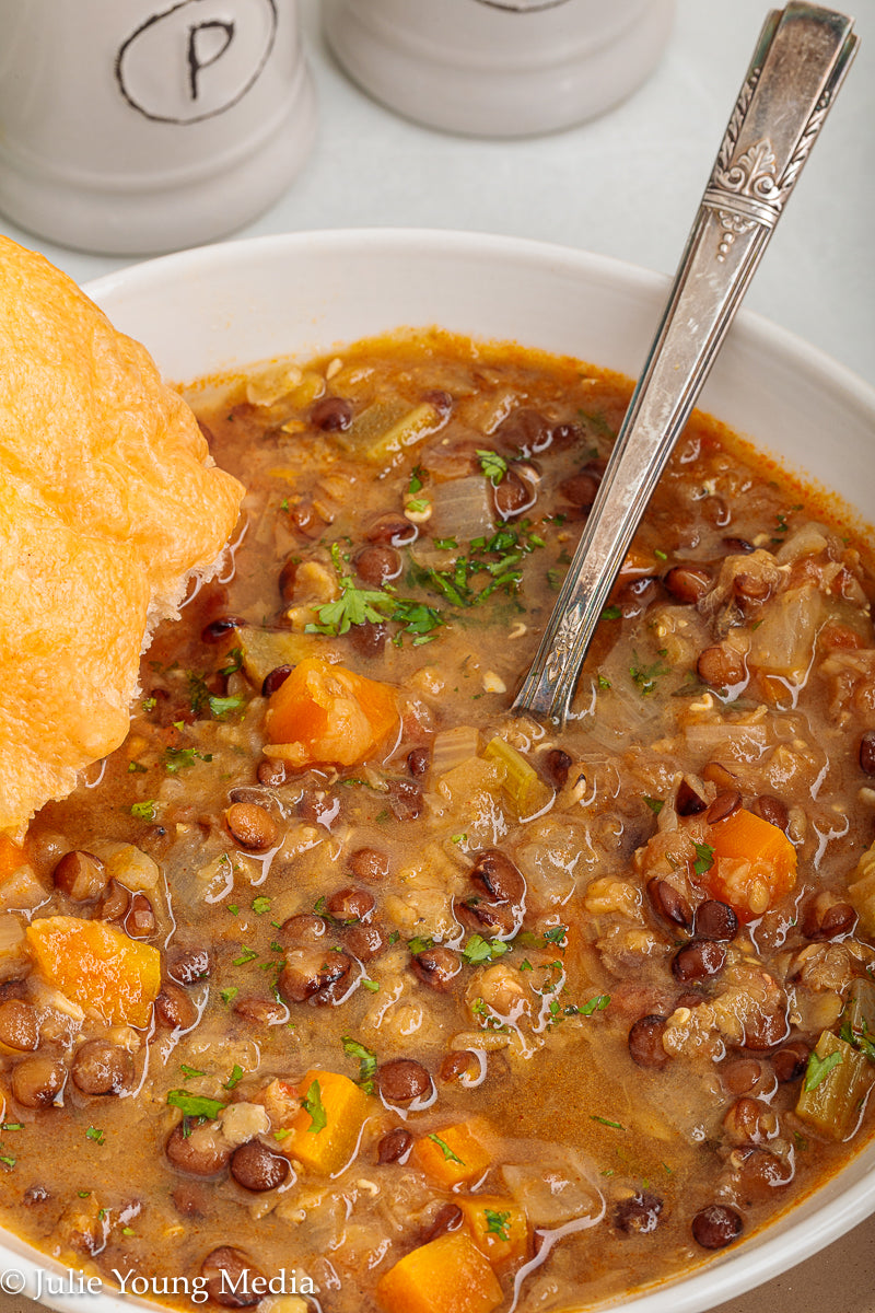 Instant Pot Lentil Soup