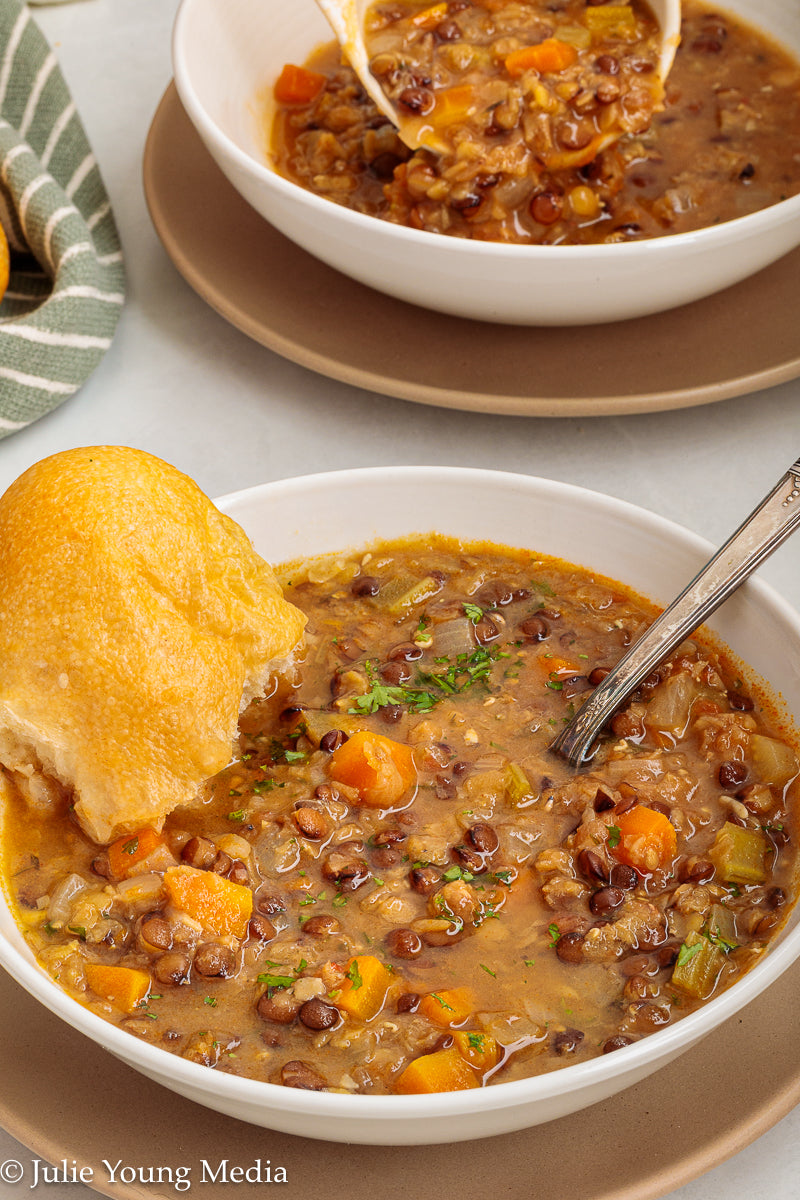 Instant Pot Lentil Soup