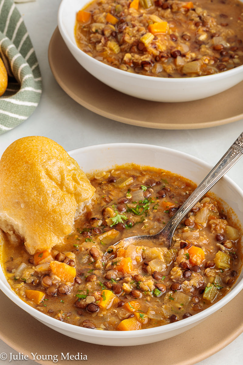 Instant Pot Lentil Soup