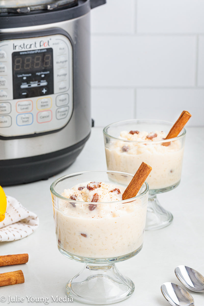 Instant Pot Rice Pudding