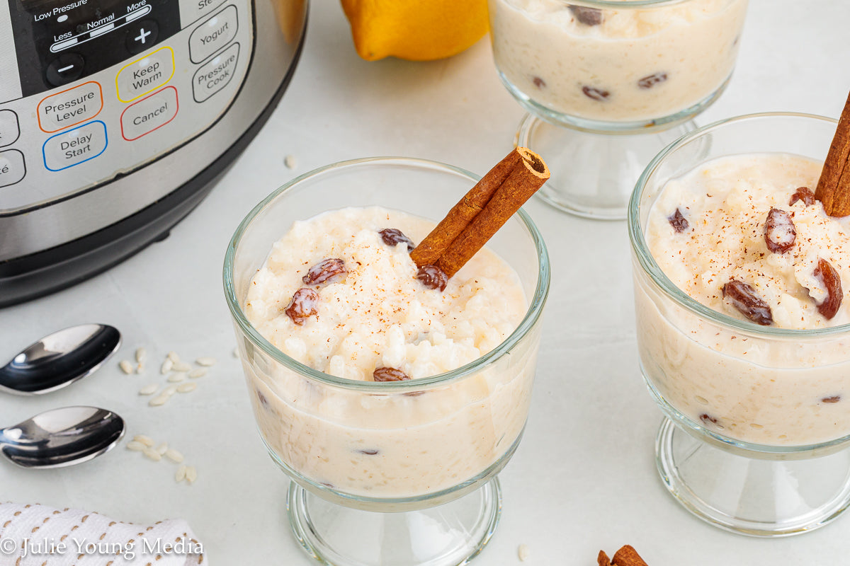 Instant Pot Rice Pudding
