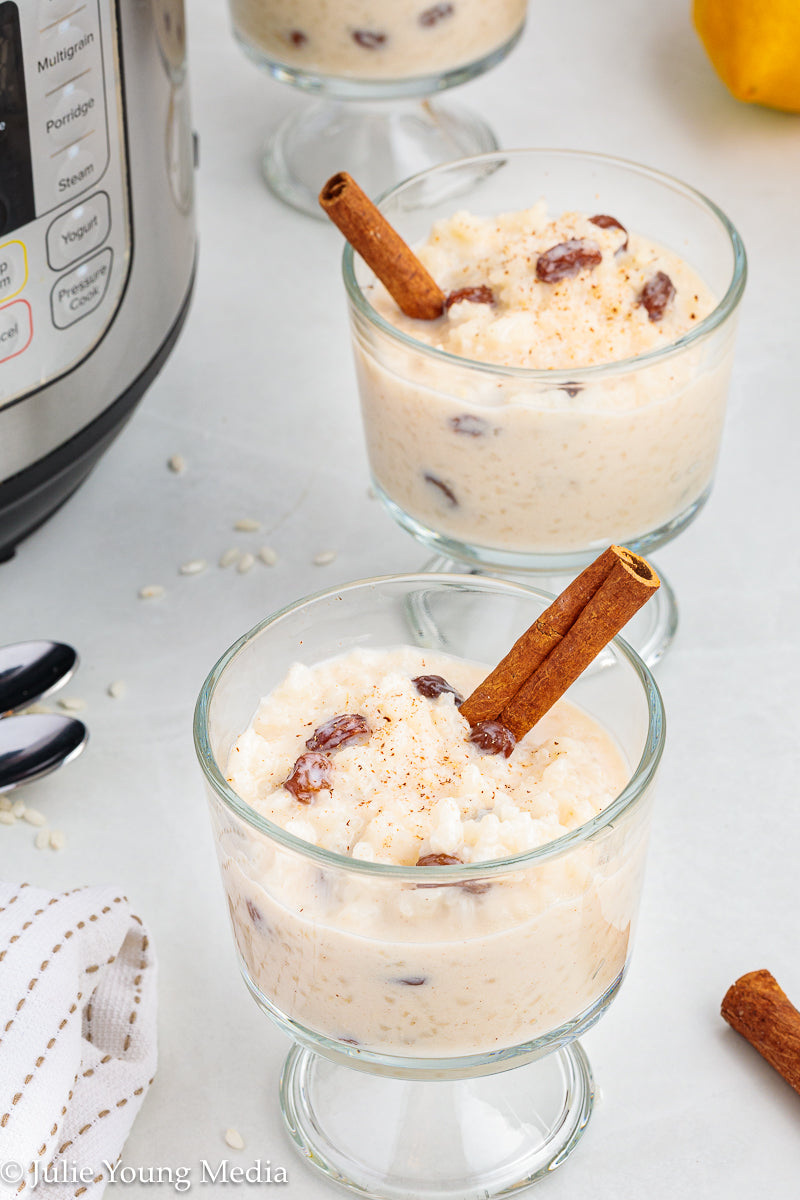 Instant Pot Rice Pudding