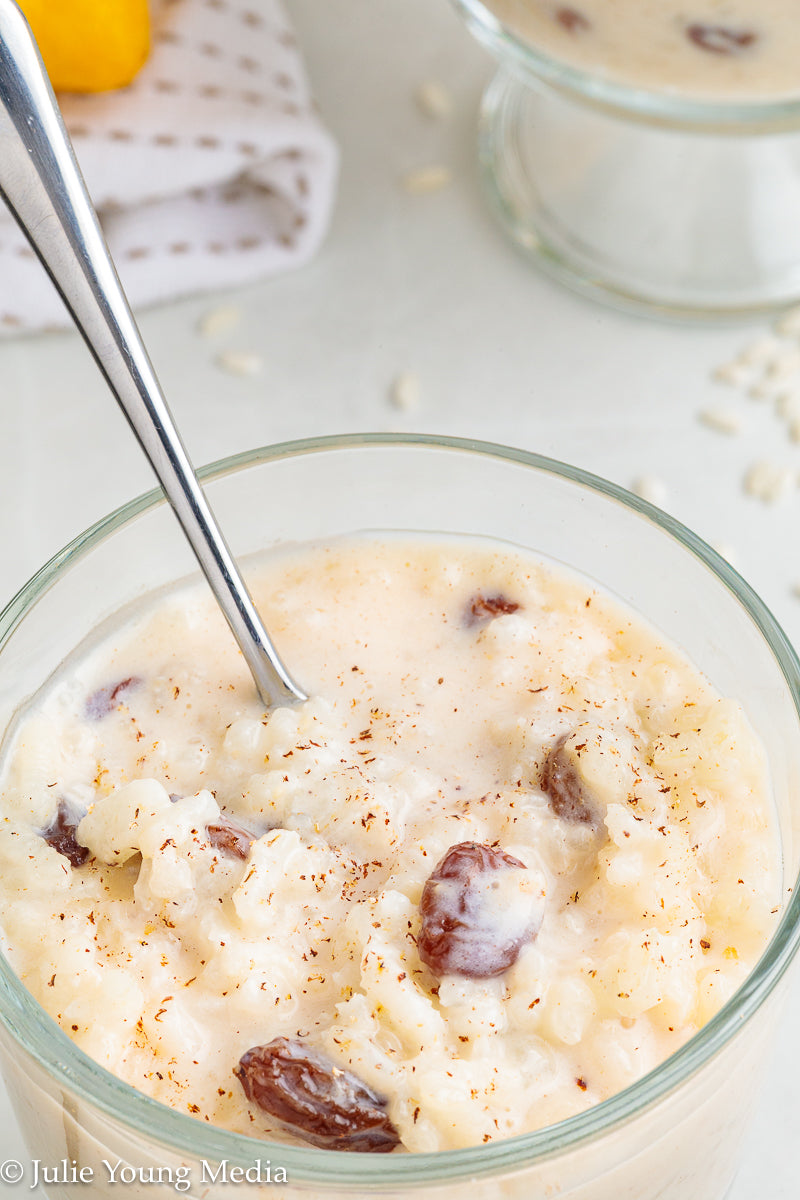 Instant Pot Rice Pudding