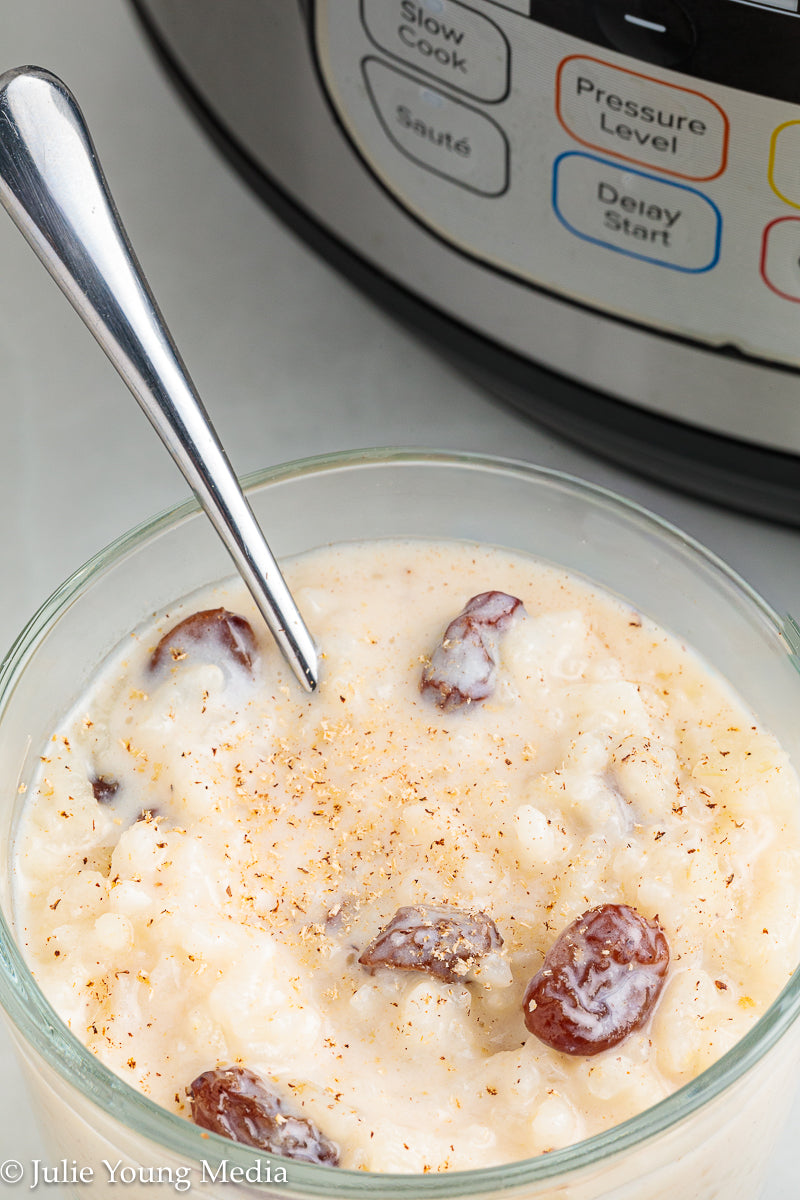 Instant Pot Rice Pudding